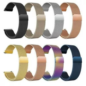 Per Modelli Samsung Smart Watch Cinturino da polso in rete ad anello 20mm UK - Foto 1 di 20