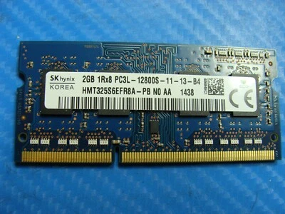 HP Envy 15.6" m6-n113dx Laptop SODIMM RAM Memory 2GB PC3L-12800S HMT325S6EFR8A - Image 1 of 2