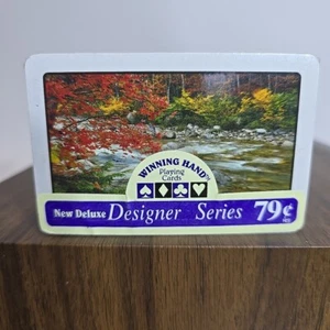 Vintage Winning Hand Designer Series Fall Stream Playing Cards Sealed - Picture 1 of 6