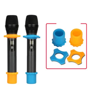 Anti-Rolling Microphone Protection Ring Wireless Slip Holder Protective Cover'S5 - Zdjęcie 1 z 9