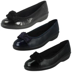 Ladies Padders Slip On Wedge Shoes Orient - Picture 1 of 28