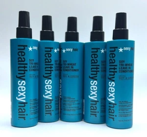 5 x balsamo Sexyhair - Salutare Soia Tri-Wheat leave 250 ml con cacao di soia - Foto 1 di 1