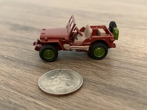 M2 Machines Brown 1944 Jeep MB - Rubber Tires  1:64 - Picture 1 of 9