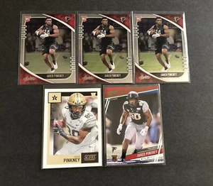 Jared Pinkney 2020 Prestige Rookie Xtra Points verde RC ATL Flacons 5 en total - Imagen 1 de 3