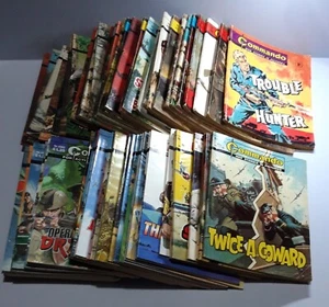 72 vintage Commando war stories in pictures Individually priced. - Picture 1 of 73