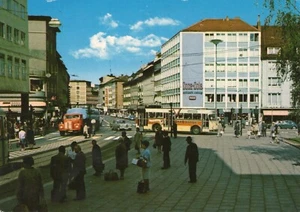 111/306 AK HAGEN MITTELSTRASSE - OLDTIMER LKW - BUS WERBUNG "ONKO-KAFFEE" - Bild 1 von 4