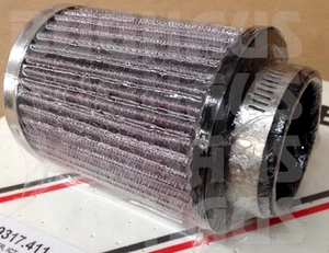 WEBER Redline 34 ICT Carburetor Air Filter assembly - 4" Tall - washable filter - Picture 1 of 2