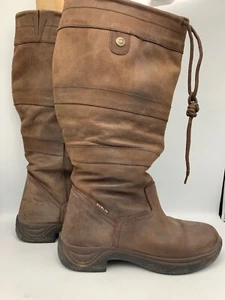 Dublin River Boots UK Size 9 Extra Wide Calf Excellent Condition - Picture 1 of 9
