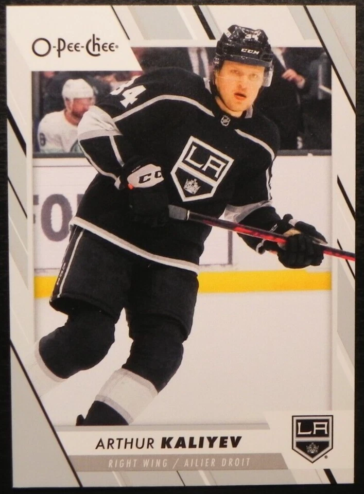 2023-24 23/24 O-Pee-Chee #415 Arthur Kaliyev Los Angeles Kings - Image 1 of 2