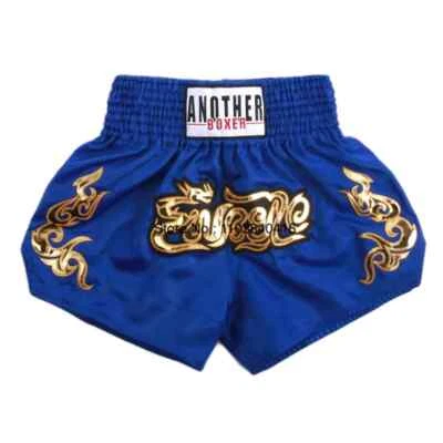 Pantalones Cortos Muay Thai Pantalones Cortos de Boxeo de Satén Premium Artes Marciales MMA Ropa Agarre Foto 1 de 4