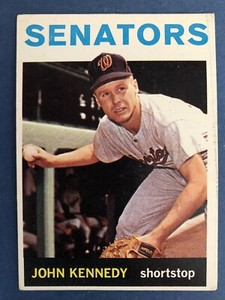 1964 Topps Set Break  #203  John Kennedy :  EX/EX+