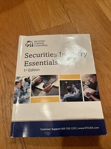 Securities Training Corporation Securities Industry Essentials 1st Edition - Picture 1 of 2
