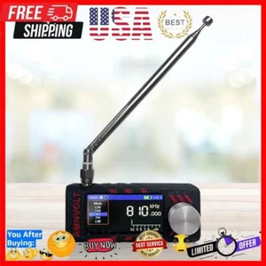 SI4732 0.5-108mhz Mini Pocket Radio with Antenna HF SW MW VHF Radio Receiver - Zdjęcie 1 z 21
