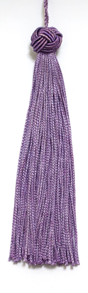 Borlas de cadena lila púrpura claro de 5,5" ópera de orquídea [Juego de 10] Foto 1 de 1