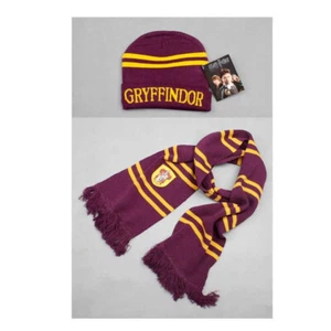 SALE Harry Potter Gryffindor Scarf Muffler Cap Set Costume Cosplay Birthday Gift - Bild 1 von 5