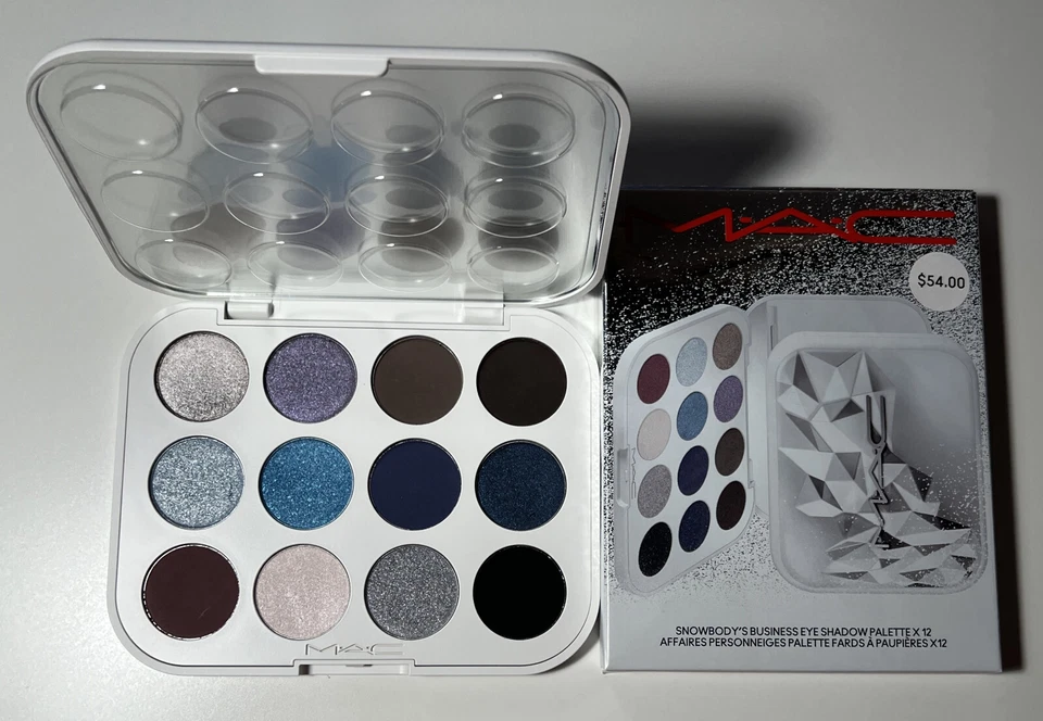 MAC Snowbody's Business Eye Shadow Palette x 12 New in Box - Image 1 of 1