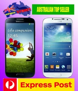 Samsung Galaxy S4 GT-i9500 Unlocked Smartphone, BLACK Dual Sim 16GB Sydney Stock - Afbeelding 1 van 13