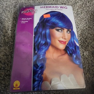 Mermaid Wig Blue Rubies Dress-up Halloween  - Image 1 of 4