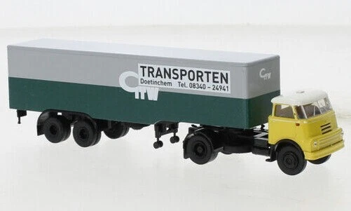 Brekina 85235 - 1/87 DAF Do 2000 Suitcase-Sz, Geldersche Tramwegen, 1957 - New - Image 1 of 1