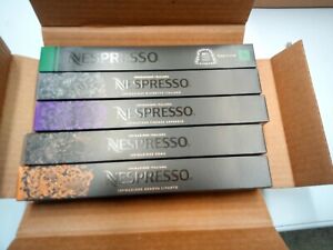 50ct Nespresso OriginalLine Ispirazione Variety Flavors, Coffee Pods BB 10-31-21