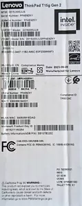 ThinkPad T15g Gen 2 Intel Xeon W-11855M 15.6 UHD OLED Touch RTX3080 32GB 1TB SSD - Picture 1 of 6