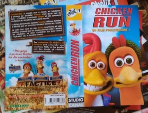 JAQUETTE VHS - PATHE/FOX VIDEO - CHICKEN RUN (2000) ** - Photo 1/1