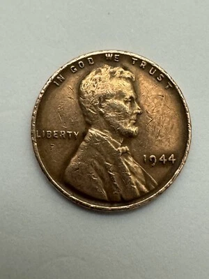 1944 Wheat Penny One Cent US No Mint Mark Multiple Errors - Image 1 of 3