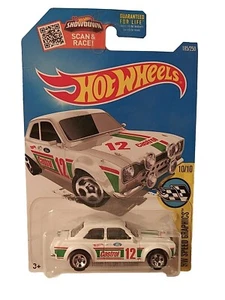 2016 Hot Wheels #185 HW Speed Graphics '70 Ford Escort RS1600 weiß Castrol - Bild 1 von 3