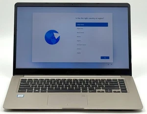 Asus Vivobook S15 – 15.6" FHD– i5-8250U – 8GB RAM– 256GB SSD– Gold (S510UA-DS51) - Picture 1 of 6