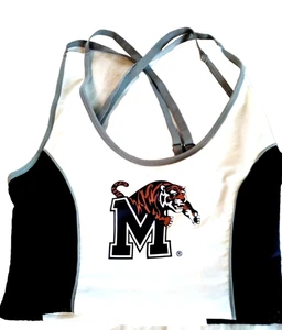 Damen XS Memphis Tiger's Crop Top Collegiate Lizenziert Neu mit Etikett "REDUZIERT" - Bild 1 von 4