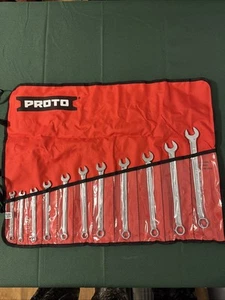 PROTO J1200F-MBASD Combination Wrench Set 11 Pieces - Picture 1 of 9