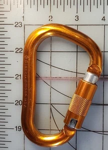 MOSQUETÓN BLACK DIAMOND ROCKLOCK TWIST LOCK, ESCALADA EN ROCA - Imagen 1 de 9