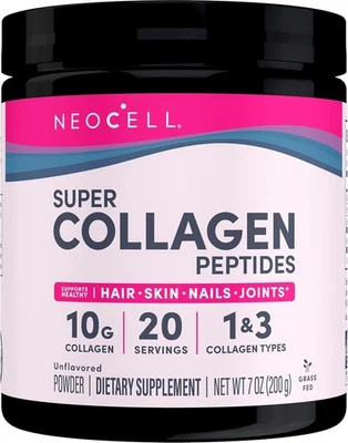 New NeoCell Super Collagen Powder 7oz Unflavored – Type 1&3, Keto, Non-GMO     . - Image 1 of 4