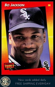 Bo Jackson 1992 Triple Play #164 Chicago White Sox - Picture 1 of 2