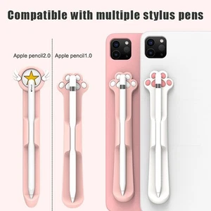 1PC High Quality Silicone Pen Case Non Slip Durable Stylus Cover Magnetic Design - Photo 1/23