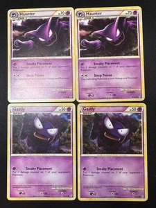 x4 - Haunter + Gastly - 35 & 63/102 Uncommon Triumphant Pokémon Card - LP - Picture 1 of 2