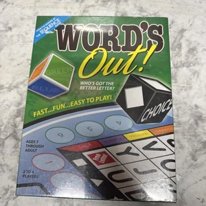JAX LTD Word’s Out Board Game New Factory Sealed - Picture 1 of 2