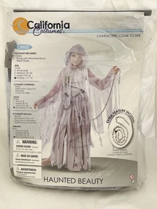 Halloween Costume Cosplay Haunted Beauty Girls Child Kids  Scary XL 12-14 Ghost - Picture 1 of 8