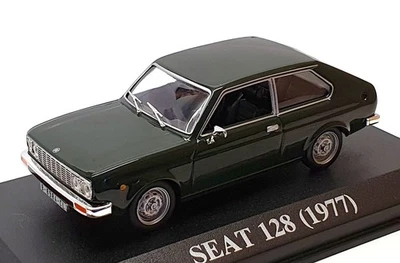 Altaya 1/43 Scale Diecast 150962 - 1977 Seat 128 - Green - Image 1 of 4