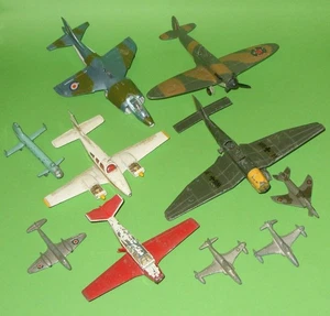 Dinky / Assorted Playworn Aeroplanes, Jets & Helicopter Etc / 1p Start Price! - Picture 1 of 12