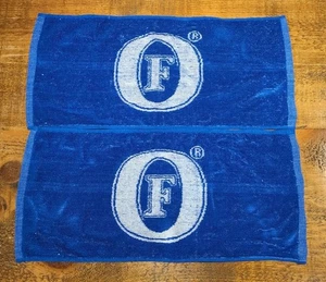 2 Fosters The Amber Nectar Beer Larger Towel's Pub Bar Breweriana - Picture 1 of 5