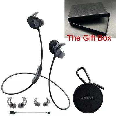 Bose SoundSport Wireless In Ear Bluetooth Sweat-Resistant Headphones-Black - Image 1 of 4