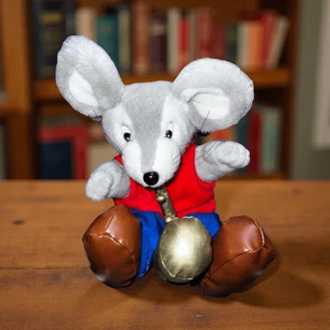 Vintage 1978 Maus Handpuppe spielt Saxophon - Bild 1 von 4