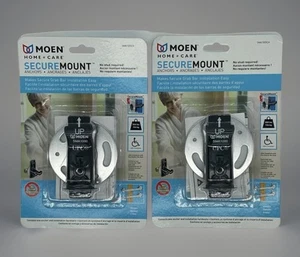 MOEN Home Care SECURE MOUNT ANCHORS Easy Install No Stud Grab Bar ADA LOT OF 2 - Picture 1 of 14