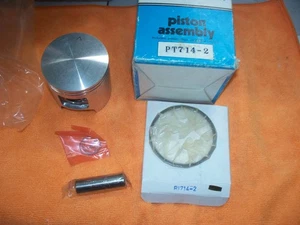 Polaris Snowmobile 1992-1994 XLT 580 Piston Kit .020" Oversize NEW LLP PT714-2 - Picture 1 of 2