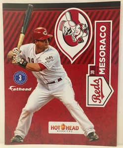 Devin Mesaroco 2017 Cincinnati Reds FATHEAD SGA Aufkleber Sticker Hot Head Burr 8x10 - Bild 1 von 4