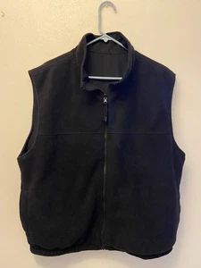 Port Authority J7490 Men's Heavyweight Fleece Reversible Zipper Charger Vest-L - Picture 1 of 12