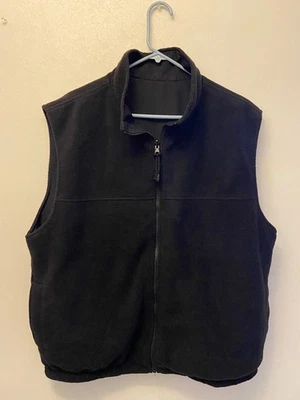 Port Authority J7490 Men's Heavyweight Fleece Reversible Zipper Charger Vest-L - Image 1 of 4