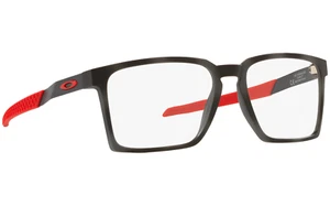 Oakley OX8055 EXCHANGE Designer Brille Brillengestell - Schwarz/Grau/Klar - Bild 1 von 15