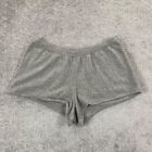 HATCH Shorts Womens Size 1 35-38 Waist Gray 100% Cashmere Lounge Maternity Soft